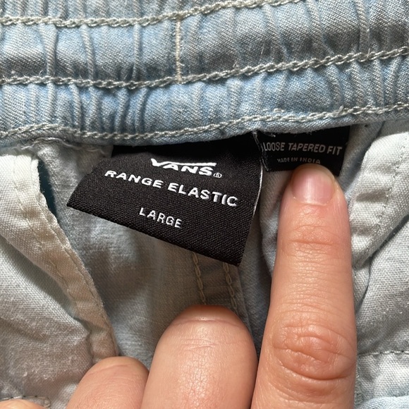 Vans Jeans Range elastic size L loose tapered fit NWT - Picture 3 of 15